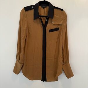 Ted Baker 100% silk blouse Size 1 (US 4)